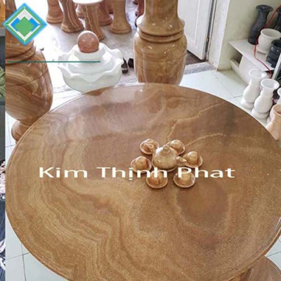 Mặt bàn đá tròn đẹp giá rẻ